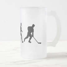 Chemises d'équipe de joueurs de hockey de glace tasse à café