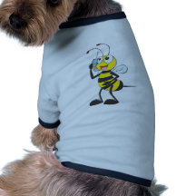 Chemises faites sur commande : Abeille parlant app T-shirt Pour Animal Domestique