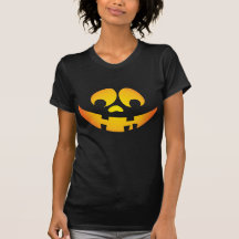 Chemises heureuses de Halloween du feu follet T-shirt