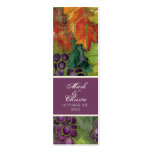 Chèque-cadeau de faveur de mariage, feuille de rai cartes de visite professionnelles