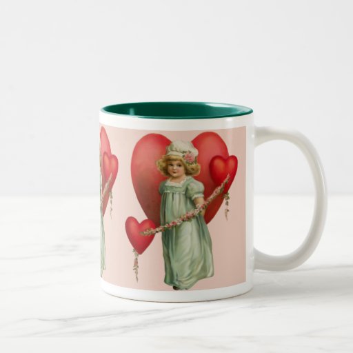 Cher Heart Girl Mug À Café