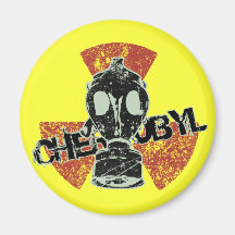 CHERNOBYL MAGNETS POUR RÉFRIGÉRATEUR