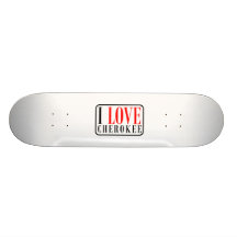 Cherokee, conception de ville de l'Alabama Skateboards Personnalisés