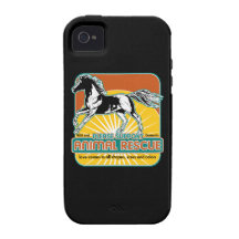 Cheval animal de délivrance coque iPhone 4