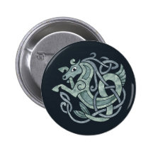 Cheval celtique badges
