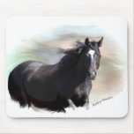 Cheval de baie tapis de souris