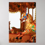 Cheval de carrousel posters