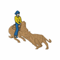 Cheval de coupe polos brodés