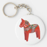 Cheval de Dala de Suédois Porte-clés