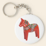 Cheval de Dala de Suédois porte-clés