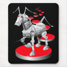 Cheval de fer tapis de souris