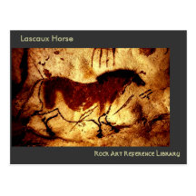 Cheval de Lascaux Carte Postale