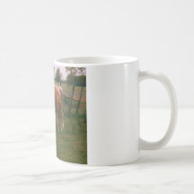 Cheval de Moma et cheval de bébé Tasse À Café