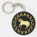 CHEVAL D'OR PORTE-CLEFS