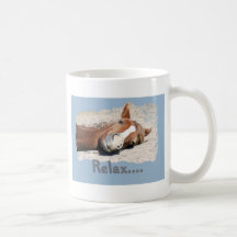 Cheval drôle : Détendez Mug