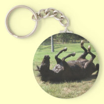 Cheval drôle porte-clés
