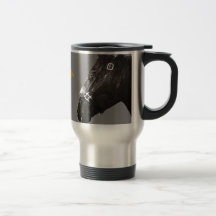 Cheval et papillon mugs