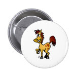 Cheval fou pin's avec agrafe