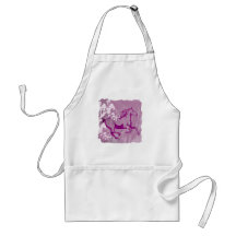 Cheval mystique de jardin (lt Purple) Tablier