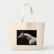 Cheval noir et blanc sacs