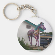 Cheval pourpre de Pub Porte-clés
