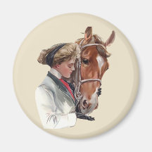Cheval préféré magnets pour réfrigérateur
