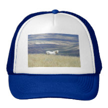 Cheval sauvage libre né de mustang casquettes de camionneur