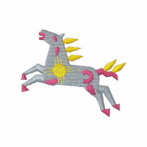 Cheval polos brodés