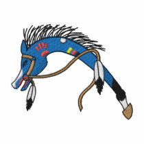 Cheval polos brodés