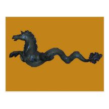 Cheval vénitien en verre de Murano Carte Postale