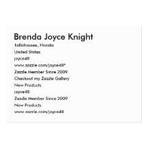 Chevalier de Brenda Joyce, Tallahassee, la Floride Carte De Visite