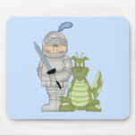 Chevalier de dragon tapis de souris