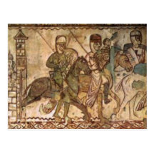 Chevalier de temple carte postale