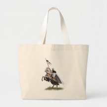 Chevalier monté Templar Sac En Toile