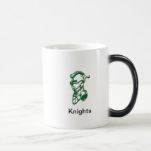 Chevaliers morphing la tasse de café
