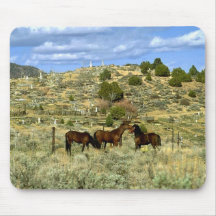 Chevaux 57 Mousepad Tapis De Souris