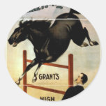 Chevaux instruits autocollants