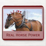 Chevaux-vapeur Mousepad Tapis De Souris