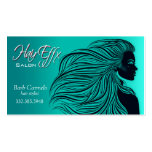 Cheveux fascinants I - coiffeur d'esthéticien de s Cartes De Visite Personnelles