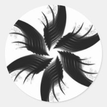 CHEVEUX NOIRS ADHÉSIFS