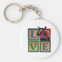 CHÈVRE D'AMOUR DE BLOCS PORTE-CLEF