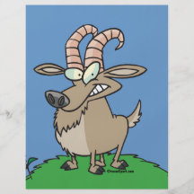 chèvre de billy de bande dessinée prospectus