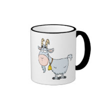 chèvre de billy idiote de bande dessinée tasse