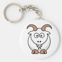 Chèvre de Saanen Porte-clef
