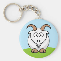 Chèvre de Saanen Porte-clefs