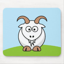 Chèvre de Saanen Tapis De Souris