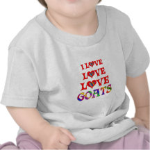 Chèvres d'amour d'amour t-shirt