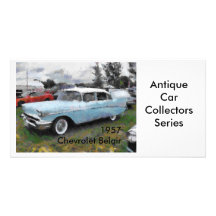 Chevrolet 1957 Belair Photocartes