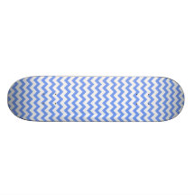 Chevron bleu planche à roulette