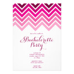 CHEVRON - invitation BACHELORETTE- de filles de la